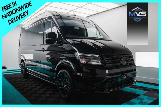 View our Volkswagen Crafter CR35 TDI 180BHP AUTO MWB H/R VERY HIGH SPEC 2 SEATS