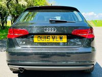 USED 2015 15 AUDI A3 1.6 TDI SE TECHNIK 5d 109 BHP &pound;0 ROAD TAX SATELLITE NAVIGATION BLUETOOTH REAR PARKING CAMERA