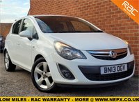 USED 2013 13 VAUXHALL CORSA 1.2 SXI AC 5d 83 BHP 