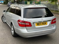USED 2012 07 MERCEDES-BENZ E-CLASS 2.1 E220 CDI BLUEEFFICIENCY S/S SE 5d 170 BHP 