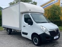 USED 2015 15 VAUXHALL MOVANO 2.3 F3500 L3H1 LUTON / BOX VAN CDTI 125 BHP Direct to us from lease company