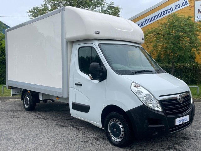 2015 15 Vauxhall Movano 2.3 F3500 L3H1 LUTON / BOX VAN CDTI 125 BHP