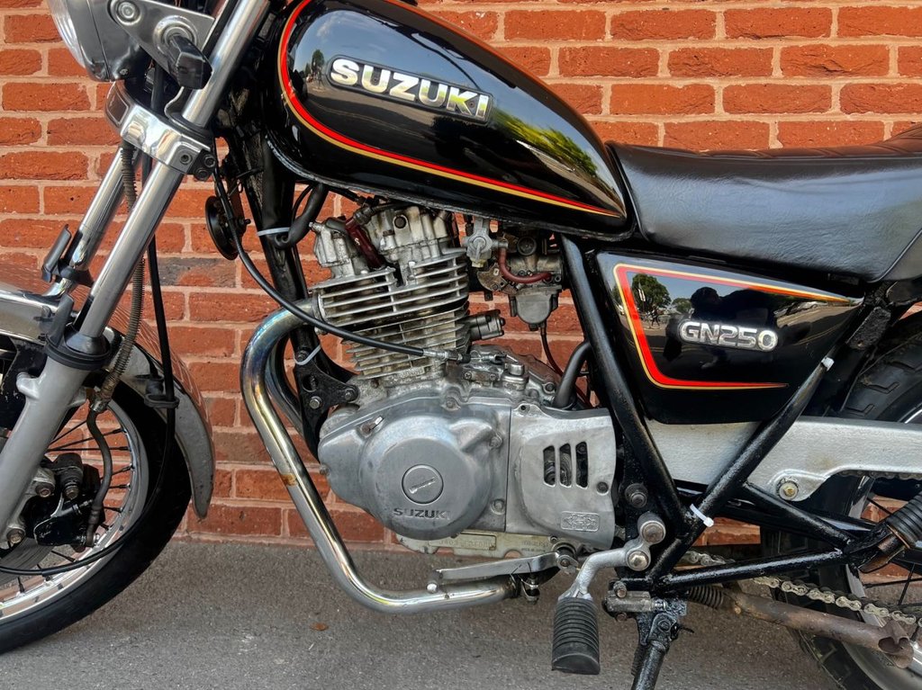 USED 1990 G SUZUKI GN 250 249cc cruiser // px swap 