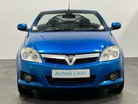 USED 2009 09 VAUXHALL TIGRA 1.4 EXCLUSIV 16V RED 2d 90 BHP Super Rare Low mileage 18108 Miles in Striking Antiqua Blue Metallic , Full Black  luxury leather pack, sports seats , 17" Diamond cut alloy wheels