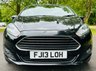 USED 2013 13 FORD FIESTA 1.6 TITANIUM ECONETIC TDCI 5d 94 BHP &pound;0 ROAD TAX CLIMATE CONTROL DAB RADIO BLUETOOTH HEATED FRONT SEATS