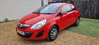 USED 2012 62 VAUXHALL CORSA 1.0 S ECOFLEX 3d 64 BHP 