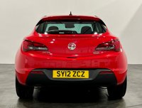 USED 2012 12 VAUXHALL ASTRA GTC 1.4 SRI S/S 3d 118 BHP Stylish SRI 1.4 3 Door ,  High Gloss Power red, Jet Black Leather pack, Sports Seats, 20" Satin Black Alloy wheels,