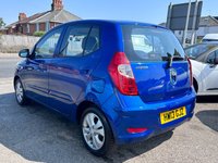 USED 2013 13 HYUNDAI I10 1.2 ACTIVE 5d 85 BHP COMES WITH GOOD SERVICE HISTORY AND A NEW MOT ON PURCHASE !! CHEAP AND ECONOMIC TO RUN WITH JUST &pound;20 ROAD TAX, 61 MPG AND GROUP 11 INSURANCE!! TIMING CHAIN RUN ENGINE PROVIDES PEACE OF MIND. KNOWN FOR ITS RELIABILITY THE i10 IS A VERY POPULAR CAR. COMES WITH GOOD SPEC INCLUDING  AIR CON,  ELECTRIC WINDOWS , CLOTH INTERIOR , CD/RADIO/AUX/USB, CENTRAL LOCKING ALLOY WHEELS , FRONT FOG LIGHTS, AND 2 KEYS  . WONT BE AROUND FOR LONG!