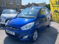 USED 2013 13 HYUNDAI I10 1.2 ACTIVE 5d 85 BHP COMES WITH GOOD SERVICE HISTORY AND A NEW MOT ON PURCHASE !! CHEAP AND ECONOMIC TO RUN WITH JUST &pound;20 ROAD TAX, 61 MPG AND GROUP 11 INSURANCE!! TIMING CHAIN RUN ENGINE PROVIDES PEACE OF MIND. KNOWN FOR ITS RELIABILITY THE i10 IS A VERY POPULAR CAR. COMES WITH GOOD SPEC INCLUDING  AIR CON,  ELECTRIC WINDOWS , CLOTH INTERIOR , CD/RADIO/AUX/USB, CENTRAL LOCKING ALLOY WHEELS , FRONT FOG LIGHTS, AND 2 KEYS  . WONT BE AROUND FOR LONG!