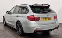 USED 2017 17 BMW 3 SERIES 2.0 320D M SPORT TOURING 5d 188 BHP Full Exterior Dynamic Sport Pack, Striking Glacier Silver Metallic, Black Dakota Leather, LED Lights