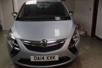 USED 2014 14 VAUXHALL ZAFIRA TOURER 2.0 SRI CDTI 5d 128 BHP JUST SERVICED+F/R PARK SENSORS
