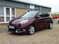 USED 2012 12 RENAULT SCENIC 1.5 DYNAMIQUE TOMTOM DCI EDC 5d 110 BHP www.suffolkcarcentre.co.uk - Located at Reydon