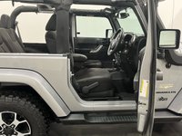 USED 2014 64 JEEP WRANGLER 2.8 SAHARA CRD 2d 197 BHP 50837 Miles , 2.8 Sahara Striking Billet silver, Hardback Dual Top roof , AEV Snorkel, Rubicon Alloy Wheels, Full High Light Bar, Hosting Many Extras