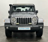 USED 2014 64 JEEP WRANGLER 2.8 SAHARA CRD 2d 197 BHP 50837 Miles , 2.8 Sahara Striking Billet silver, Hardback Dual Top roof , AEV Snorkel, Rubicon Alloy Wheels, Full High Light Bar, Hosting Many Extras