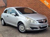 USED 2009 09 VAUXHALL CORSA 1.0 LIFE 3d 60 BHP 