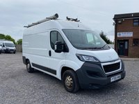 USED 2015 65 PEUGEOT BOXER 2.2 HDI 335 L2H2 MWB 130 BHP L2 H2 MWB, OWNED BY COUNCIL, 58K MILES, PLY LINED