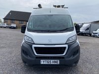 USED 2015 65 PEUGEOT BOXER 2.2 HDI 335 L2H2 MWB 130 BHP L2 H2 MWB, OWNED BY COUNCIL, 58K MILES, PLY LINED