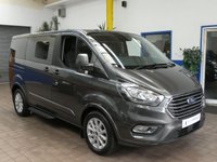 USED 2019 19 FORD TOURNEO CUSTOM 2.0 310 TITANIUM L1 4d 129 BHP RARE 7 SEAT WAV WHEELCHAIR ACCESIBLE VEHICLE FOR DISABILY ACCESS PROFESSIONAL CONVERSION GM COACHWORKS APP SAT NAV ANDROID APPLE CARPLAY