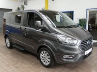 USED 2019 19 FORD TOURNEO CUSTOM 2.0 310 TITANIUM L1 4d 129 BHP RARE 7 SEAT WAV WHEELCHAIR ACCESIBLE VEHICLE FOR DISABILY ACCESS PROFESSIONAL CONVERSION GM COACHWORKS APP SAT NAV ANDROID APPLE CARPLAY