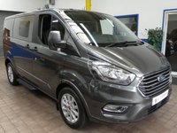 USED 2019 19 FORD TOURNEO CUSTOM 2.0 310 TITANIUM L1 4d 129 BHP RARE 7 SEAT WAV WHEELCHAIR ACCESIBLE VEHICLE FOR DISABILY ACCESS PROFESSIONAL CONVERSION GM COACHWORKS APP SAT NAV ANDROID APPLE CARPLAY