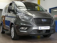 USED 2019 19 FORD TOURNEO CUSTOM 2.0 310 TITANIUM L1 4d 129 BHP RARE 7 SEAT WAV WHEELCHAIR ACCESIBLE VEHICLE FOR DISABILY ACCESS PROFESSIONAL CONVERSION GM COACHWORKS APP SAT NAV ANDROID APPLE CARPLAY