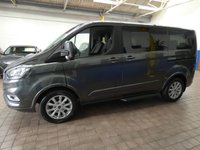 USED 2019 19 FORD TOURNEO CUSTOM 2.0 310 TITANIUM L1 4d 129 BHP RARE 7 SEAT WAV WHEELCHAIR ACCESIBLE VEHICLE FOR DISABILY ACCESS PROFESSIONAL CONVERSION GM COACHWORKS APP SAT NAV ANDROID APPLE CARPLAY