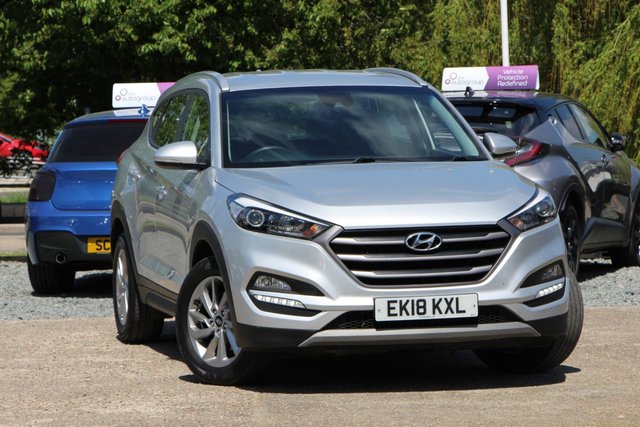 2018 18 Hyundai Tucson 1.6 GDI SE NAV BLUE DRIVE 5d 130 BHP