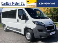USED 2016 66 PEUGEOT BOXER 2.2 HDI 335 L2H2 WAV MINIBUS / DISABLED / WHEELCHAIR / Euro-6 WAV Wheelchair / Scooter Lift /  / Can Be Driven on a normal Car License