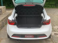 USED 2012 62 SEAT IBIZA 1.6 CR TDI FR 3d 104 BHP UNIQUE 2012/62reg SEAT IBIZA FR TDi SPORT COUPE - EX-SHOWCAR - 63,689 MILES ONLY - &pound;35.00 PER YEAR ROAD TAX - LOTS OF HISTORY - SUPPLIED HPI CLEAR WITH BOTH ORIGINAL KEYS