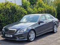 USED 2013 13 MERCEDES-BENZ E-CLASS E220 CDI AMG SPORT 2.1 BLUEEFFICIENCY S/S 4d 170 BHP MERCEDES SPECIALIST