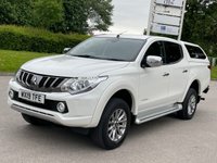 USED 2019 19 MITSUBISHI L200 2.4 DI-D 4WD WARRIOR DCB 178 BHP ** NO VAT * *  SAT NAV ** LOW MILES