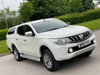 USED 2019 19 MITSUBISHI L200 2.4 DI-D 4WD WARRIOR DCB 178 BHP ** NO VAT * *  SAT NAV ** LOW MILES