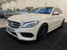USED 2016 66 MERCEDES-BENZ C-CLASS 1.6 C200 D AMG LINE PREMIUM PLUS 4d 136 BHP FULLY LOADED|PAN ROOF|BURMESTER