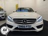 USED 2016 66 MERCEDES-BENZ C-CLASS 1.6 C200 D AMG LINE PREMIUM PLUS 4d 136 BHP FULLY LOADED|PAN ROOF|BURMESTER