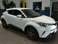 USED 2019 19 TOYOTA CHR 1.8 EXCEL 5d 122 BHP SAT NAV LEATHER HEATED CAMERA TOYOTA WARRANTY TILL MARCH 2029