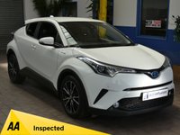 USED 2019 19 TOYOTA CHR 1.8 EXCEL 5d 122 BHP SAT NAV LEATHER HEATED CAMERA TOYOTA WARRANTY TILL MARCH 2029