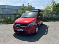USED 2020 20 MERCEDES-BENZ VITO 4 BERTH VITO CAMPERVAN  119  PREMIUM L1 190 BHP AUTO 4 BERTH RIB BED LUXURY CAMPER