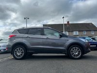 USED 2013 07 FORD KUGA 2.0 TITANIUM TDCI 5d 160 BHP PRIVCAY GLASS +   HALF LEATHER TRIM  +   REAR PARKING SENSORS +   INTELLIGENT AWD +   BLUETOOTH +   DAB RADIO +   DUAL ZONE CLIMATE CONTROL +   KEYLESS START +   17 INCH ALLOY WHEEL