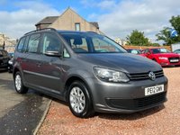 USED 2012 12 VOLKSWAGEN TOURAN 1.6 S TDI 5d 106 BHP 7 SEATS +   CLIMATE CONTROL +   15 INCH ALLOY WHEELS + AUX + USB +