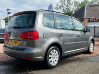 USED 2012 12 VOLKSWAGEN TOURAN 1.6 S TDI 5d 106 BHP 7 SEATS +   CLIMATE CONTROL +   15 INCH ALLOY WHEELS + AUX + USB +