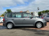 USED 2012 12 VOLKSWAGEN TOURAN 1.6 S TDI 5d 106 BHP 7 SEATS +   CLIMATE CONTROL +   15 INCH ALLOY WHEELS + AUX + USB +