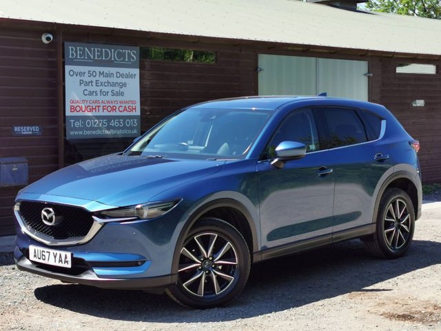 2017 67 Mazda CX-5 2.2 D SPORT NAV 4WD 5d 173 BHP