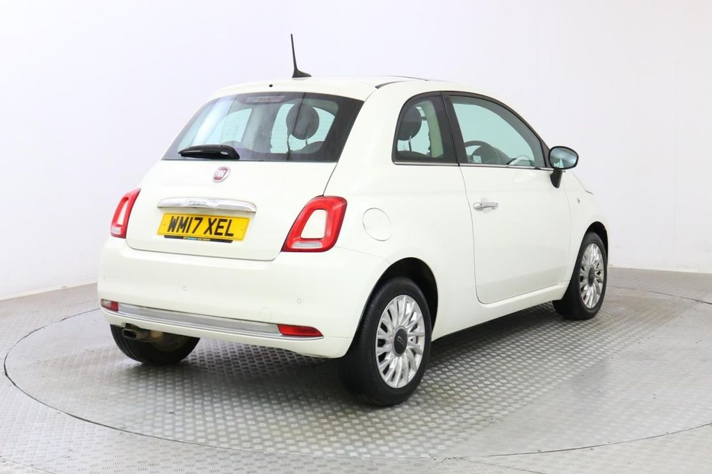 USED 2017 17 FIAT 500 1.2 LOUNGE 3d  