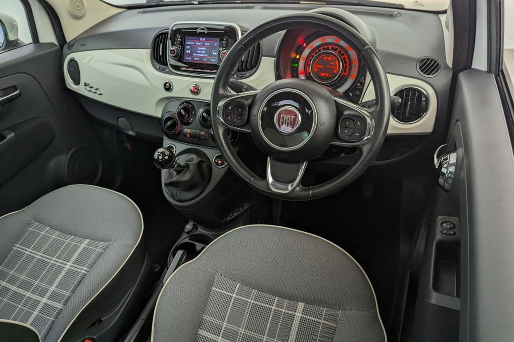 USED 2017 17 FIAT 500 1.2 LOUNGE 3d  