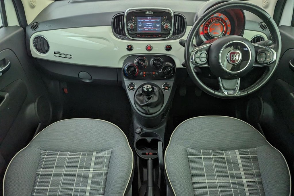 USED 2017 17 FIAT 500 1.2 LOUNGE 3d  