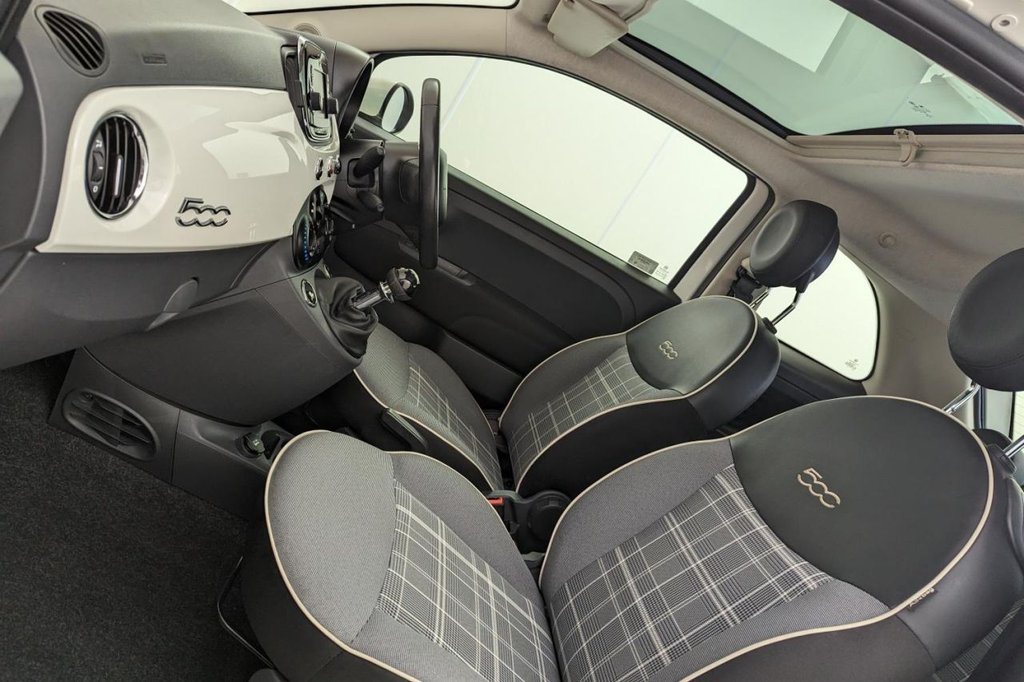 USED 2017 17 FIAT 500 1.2 LOUNGE 3d  