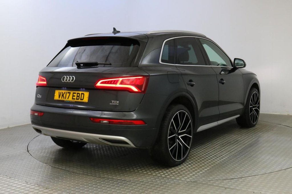USED 2017 17 AUDI Q5 2.0 TDI QUATTRO SPORT AUTO 5d 188 BHP 