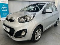 USED 2014 14 KIA PICANTO 1.0 1 Air Hatchback 5dr Petrol Manual Euro 5 (68 bhp) &pound;0 TAX!, 1 P.Owner, Air Con