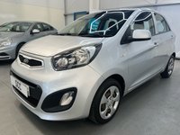 USED 2014 14 KIA PICANTO 1.0 1 Air Hatchback 5dr Petrol Manual Euro 5 (68 bhp) &pound;0 TAX!, 1 P.Owner, Air Con
