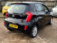 USED 2012 12 KIA PICANTO 1.2 2 ECODYNAMICS 5d 84 BHP &pound;0 Road Tax + 65 MPG & Service History